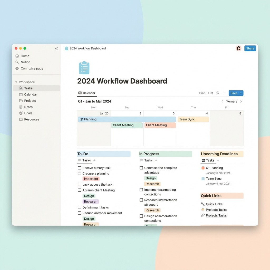 Notion Workflow 2024